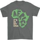 In My DNA Juneteenth Black Lives Matter African Mens T-Shirt 100% Cotton Charcoal
