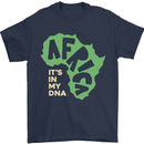 In My DNA Juneteenth Black Lives Matter African Mens T-Shirt 100% Cotton Navy Blue