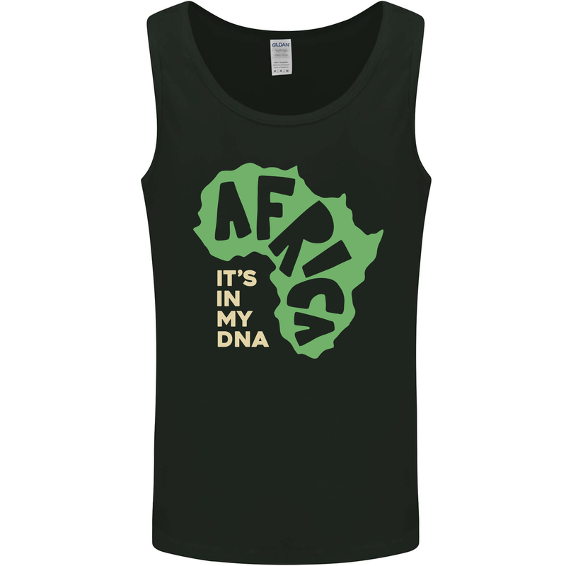 In My DNA Juneteenth Black Lives Matter African Mens Vest Tank Top Black
