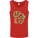 In My DNA Juneteenth Black Lives Matter African Mens Vest Tank Top Red