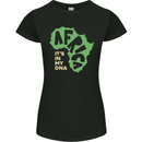 In My DNA Juneteenth Black Lives Matter African Womens Petite Cut T-Shirt Black