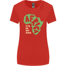 In My DNA Juneteenth Black Lives Matter African Womens Wider Cut T-Shirt Red
