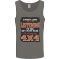 In My Head I'm Driving My 4X4 Off Roading Mens Vest Tank Top Charcoal