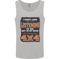 In My Head I'm Driving My 4X4 Off Roading Mens Vest Tank Top Sports Grey