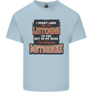In My Head I'm Riding My Motorbike Biker Kids T-Shirt Childrens Light Blue