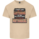 In My Head I'm Riding My Motorbike Biker Mens Cotton T-Shirt Tee Top Sand