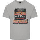 In My Head I'm Riding My Motorbike Biker Mens Cotton T-Shirt Tee Top Sports Grey