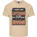 In My Head I'm Scuba Diving Diver Funny Mens Cotton T-Shirt Tee Top Sand