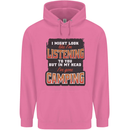 In My Head I've Gone Camping Funny Mens 80% Cotton Hoodie Azelea