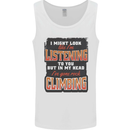 In My Head I've Gone Rock Climbing Climber Mens Vest Tank Top White
