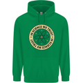 In Science We Trust Physics Geek Nerd Childrens Kids Hoodie Irish Green