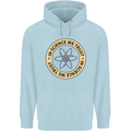 In Science We Trust Physics Geek Nerd Childrens Kids Hoodie Light Blue