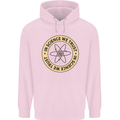 In Science We Trust Physics Geek Nerd Childrens Kids Hoodie Light Pink