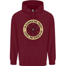 In Science We Trust Physics Geek Nerd Childrens Kids Hoodie Maroon