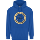 In Science We Trust Physics Geek Nerd Childrens Kids Hoodie Royal Blue