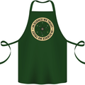 In Science We Trust Physics Geek Nerd Cotton Apron 100% Organic Forest Green