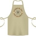 In Science We Trust Physics Geek Nerd Cotton Apron 100% Organic Khaki