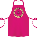 In Science We Trust Physics Geek Nerd Cotton Apron 100% Organic Pink