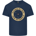 In Science We Trust Physics Geek Nerd Kids T-Shirt Childrens Navy Blue