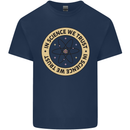 In Science We Trust Physics Geek Nerd Kids T-Shirt Childrens Navy Blue