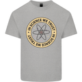 In Science We Trust Physics Geek Nerd Kids T-Shirt Childrens Sports Grey