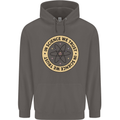 In Science We Trust Physics Geek Nerd Mens 80% Cotton Hoodie Charcoal