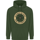 In Science We Trust Physics Geek Nerd Mens 80% Cotton Hoodie Forest Green
