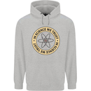 In Science We Trust Physics Geek Nerd Mens 80% Cotton Hoodie Sports Grey