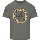 In Science We Trust Physics Geek Nerd Mens Cotton T-Shirt Tee Top Charcoal