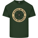 In Science We Trust Physics Geek Nerd Mens Cotton T-Shirt Tee Top Forest Green