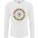 In Science We Trust Physics Geek Nerd Mens Long Sleeve T-Shirt White