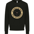 In Science We Trust Physics Geek Nerd Mens Sweatshirt Jumper Black