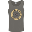 In Science We Trust Physics Geek Nerd Mens Vest Tank Top Charcoal