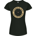 In Science We Trust Physics Geek Nerd Womens Petite Cut T-Shirt Black