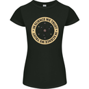 In Science We Trust Physics Geek Nerd Womens Petite Cut T-Shirt Black