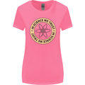In Science We Trust Physics Geek Nerd Womens Wider Cut T-Shirt Azalea
