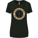 In Science We Trust Physics Geek Nerd Womens Wider Cut T-Shirt Black