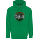 India Bodybuilding Flag Gym Training Indian Childrens Kids Hoodie Irish Green