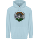 India Bodybuilding Flag Gym Training Indian Childrens Kids Hoodie Light Blue