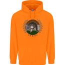 India Bodybuilding Flag Gym Training Indian Childrens Kids Hoodie Orange