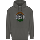 India Bodybuilding Flag Gym Training Indian Childrens Kids Hoodie Storm Grey