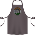India Bodybuilding Flag Gym Training Indian Cotton Apron 100% Organic Dark Grey