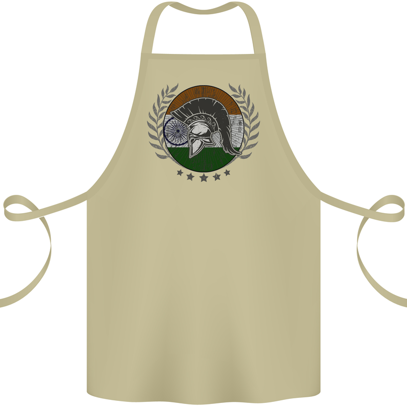 India Bodybuilding Flag Gym Training Indian Cotton Apron 100% Organic Khaki