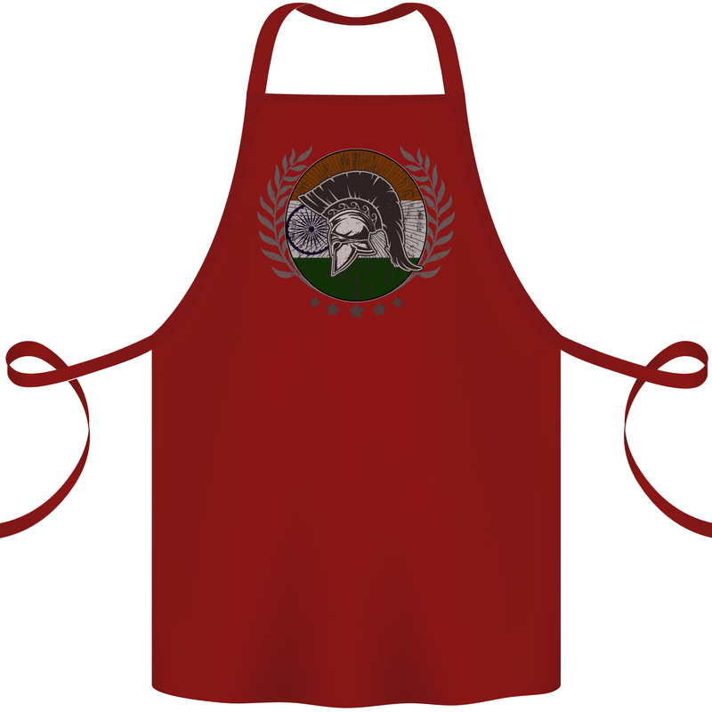 India Bodybuilding Flag Gym Training Indian Cotton Apron 100% Organic Maroon