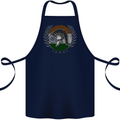India Bodybuilding Flag Gym Training Indian Cotton Apron 100% Organic Navy Blue