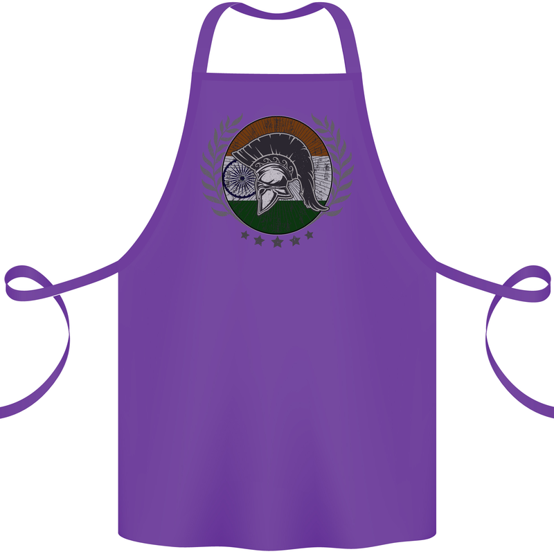 India Bodybuilding Flag Gym Training Indian Cotton Apron 100% Organic Purple