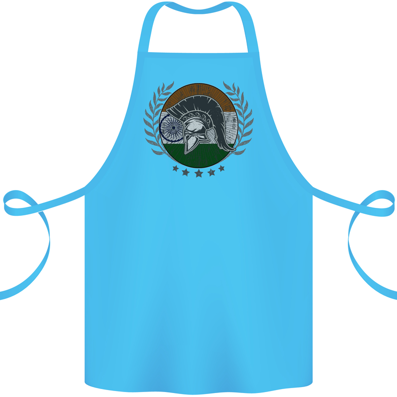 India Bodybuilding Flag Gym Training Indian Cotton Apron 100% Organic Turquoise