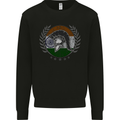 India Bodybuilding Flag Gym Training Indian Kids Sweatshirt Jumper Black