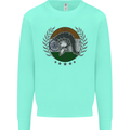 India Bodybuilding Flag Gym Training Indian Kids Sweatshirt Jumper Peppermint
