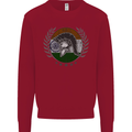 India Bodybuilding Flag Gym Training Indian Kids Sweatshirt Jumper Red